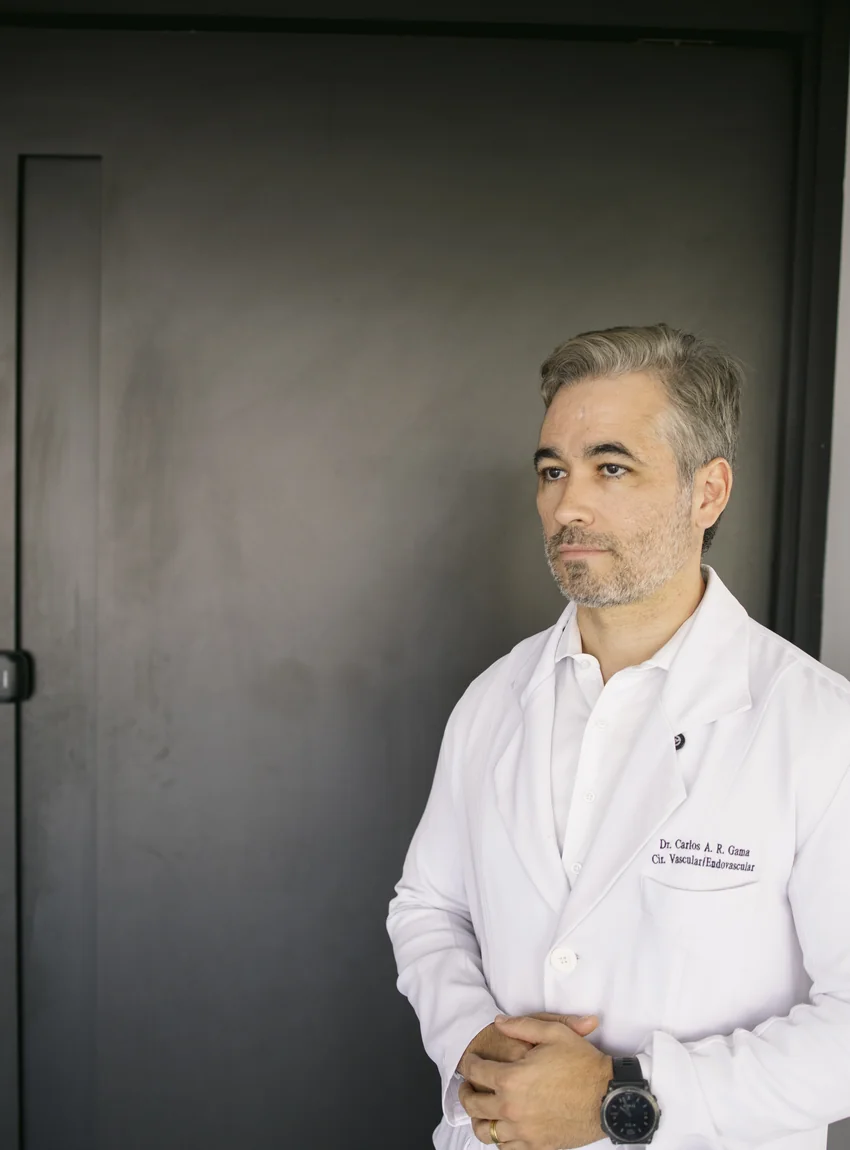 Dr. Carlos Alexandre Rosa Gama — CRM-SP 136.878, cirurgião vascular e endovascular, Vila Mariana São Paulo